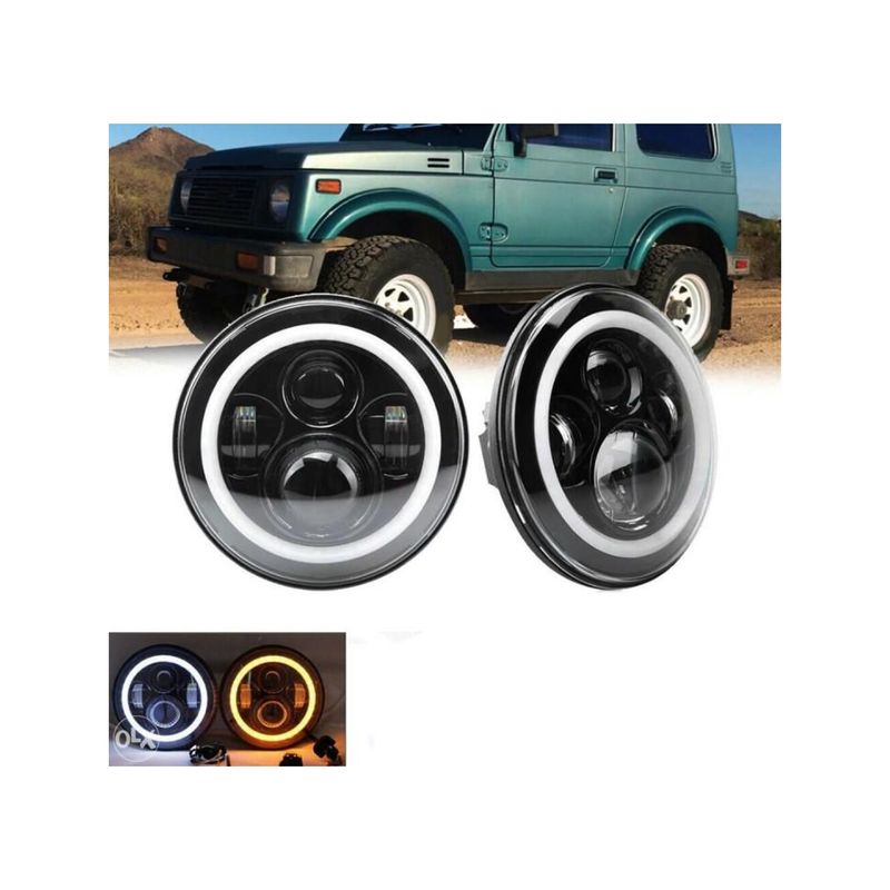 Okrugli LED far promjera 7" Off road - par