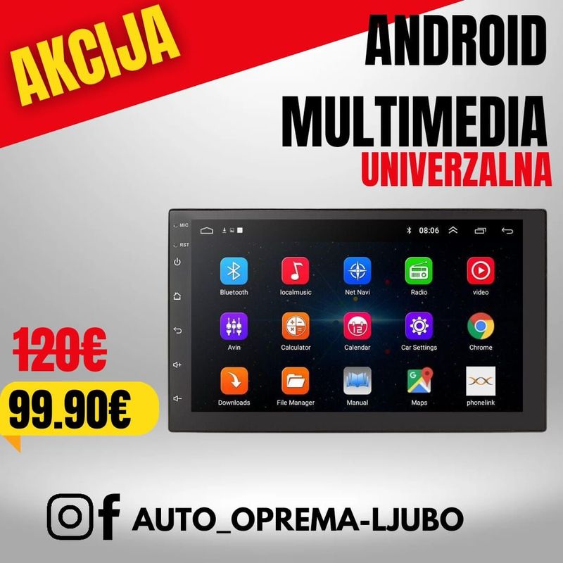 Univerzalna Android multimedija