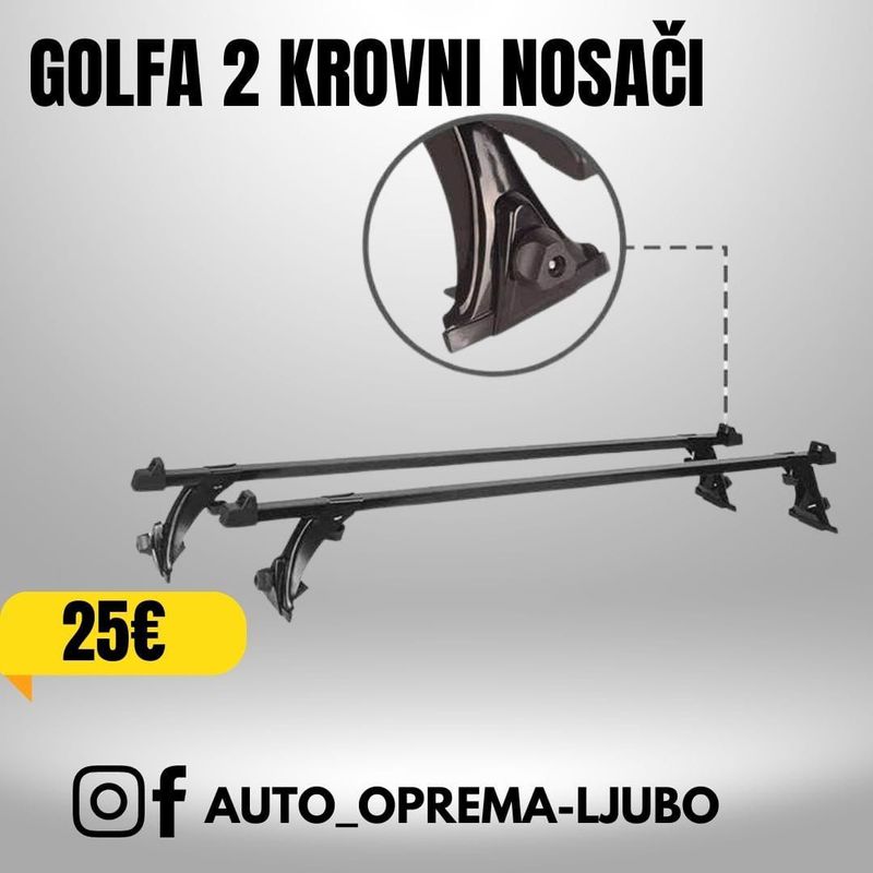 Golfa 2 krovni nosači